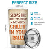 Seems Like Just Yesterday - Family Personalized Custom Tumbler - Father's Day, Birthday Gift For Dad