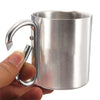 Adventuring Together Since - Personalized Carabiner Camping Mug - Gift For Camping Lovers