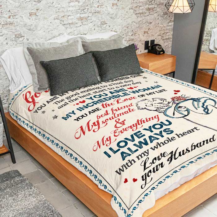 You Are My Incredible Woman - Gift For Couples, Blanket