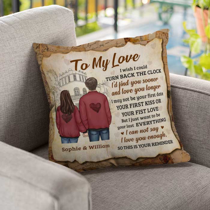 I Just Want To Be Your Last Everything - Gift For Couples, Personalized Pillow (Insert Included)