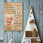 I've Been Trying To Find Myself Again - Upload Image, Personalized Vertical Poster