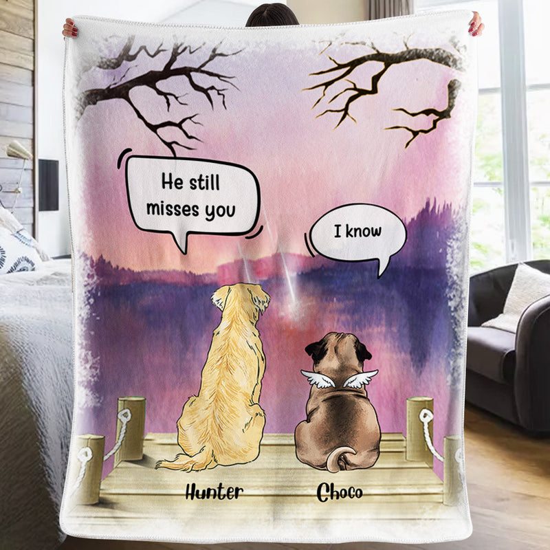 They Still Talk About You - Personalized Blanket