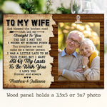 God Blessed Us, I Love You Forever And Always - Gift For Couples, Personalized Photo Frame