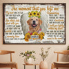 The Moment That You Left Me - Upload Image, Personalized Horizontal Poster