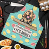 If It Hits The Floor It Is Mine - Funny Personalized Dog Apron