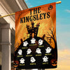 Some Little Ghosties On Halloween - Personalized Funny Flag