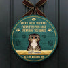 Every Bag You Shake We'll Be Watching You - Funny Personalized Cat Door Sign