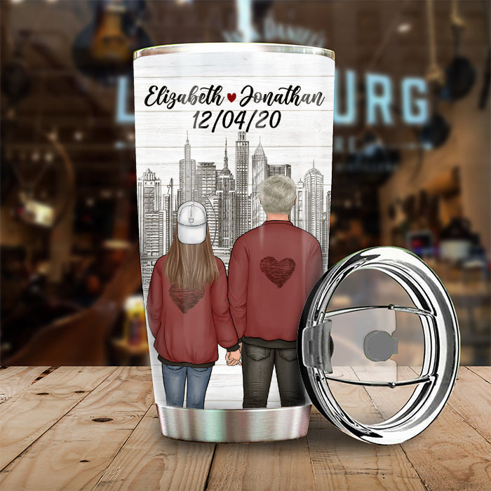 You Make Me A Better Person - Personalized Tumbler