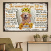 The Moment That You Left Me - Upload Image, Personalized Horizontal Poster