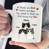 Curious Cat - Roses Are Red Violets Are Blue - Funny Personalized Cat Mug