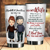 To My Wife, What Will Matter Is That I Had You And You Had Me - Gift For Couples, Personalized Tumbler
