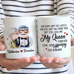 Our Home Ain't No Castle - Personalized Mug