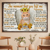 The Moment That You Left Me - Upload Image, Personalized Horizontal Poster