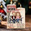Our Life Ain't No Fairy Tale But Still You're My Queen Forever - Gift For Couples, Personalized Candle Holder