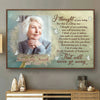 It's The Heartache Of Losing You - That Will Never Go Away - Upload Image, Personalized Horizontal Poster