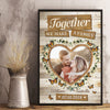 We Make A Family Together - Upload Image, Gift For Couples, Husband Wife - Personalized Vertical Poster