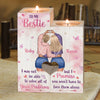 To My Bestie - I Promise - Personalized Candle Holder