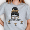 Mom Life Messy Bun - Personalized Unisex T-shirt, Hoodie, Sweatshirt