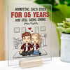 Annoying Each Other For Many Years - Gift For Couples, Husband Wife - Personalized Acrylic Plaque