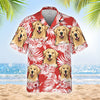 Hot Summer With Dog - Personalized Hawaiian Shirt - Gift For Pet Lovers