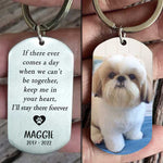 Custom Pet Photo Memorial Gifts for Dog Lovers - Personalized Keychain