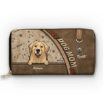 Dogs Just Need You And Love - Dog & Cat Personalized Custom Leather Long Wallet - Gift For Pet Owners, Pet Lovers