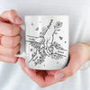 Stars Can’t Shine Without Darkness - Family Personalized Custom Mug - Mother's Day, Gift For Mom, Grandma