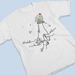 You Hold Me So Gently - Family Personalized Custom Unisex T-shirt, Hoodie, Sweatshirt - Mother's Day, Gift For Mom, Grandma, Sisters