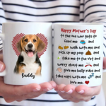 Custom Photo Life Doesn’t Come With A Manual - Dog & Cat Personalized Custom Mug - Mother's Day, Gift For Mom, Dog Lovers
