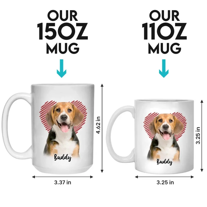 Custom Photo Life Doesn’t Come With A Manual - Dog & Cat Personalized Custom Mug - Mother's Day, Gift For Mom, Dog Lovers