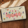 We Have The Best Mommy Ever - Family Personalized Custom Leather Long Wallet - Mother's Day, Gift For Mom, Grandma