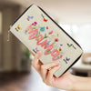 We Have The Best Mommy Ever - Family Personalized Custom Leather Long Wallet - Mother's Day, Gift For Mom, Grandma