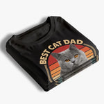 Custom Photo The Animals Are Right Here - Dog & Cat Personalized Custom Unisex T-shirt, Hoodie, Sweatshirt - Father's Day, Gift For Dad, Cat Lovers