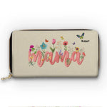 We Have The Best Mommy Ever - Family Personalized Custom Leather Long Wallet - Mother's Day, Gift For Mom, Grandma