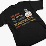 The Myth, The Legend - Personalized Custom Unisex T-shirt, Hoodie, Sweatshirt - Appreciation, Retirement Gift For Husband, Dad, Coworkers