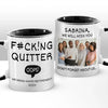 Custom Photo We Mean Happy Retirement - Coworker Personalized Custom Mug - Appreciation, Retirement Gift For Coworkers, Work Friends, Colleagues