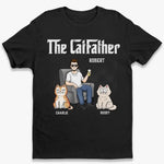The Cat Father - Cat Personalized Custom Unisex T-shirt, Hoodie, Sweatshirt - Father's Day, Gift For Dad, Cat Lovers
