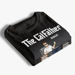 The Cat Father - Cat Personalized Custom Unisex T-shirt, Hoodie, Sweatshirt - Father's Day, Gift For Dad, Cat Lovers