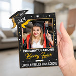 Custom Photo Forever Is Composed Of Nows - Family Personalized Custom 2-Layered Wooden Plaque With Stand - Graduation Gift For Daughter