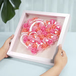 The Amazing Journey Of A Mother's Love - Family Personalized Custom Flower Shadow Box - Mother's Day, Gift For Family