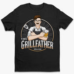 The Grill Master Can Beat The Meat - Family Personalized Custom Unisex T-shirt, Hoodie, Sweatshirt - Father's Day, Gift For Dad, Grandpa, Husband