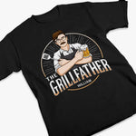 The Grill Master Can Beat The Meat - Family Personalized Custom Unisex T-shirt, Hoodie, Sweatshirt - Father's Day, Gift For Dad, Grandpa, Husband