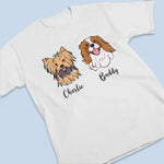 Happiness Is A Warm Puppy - Dog Personalized Custom Unisex T-shirt, Hoodie, Sweatshirt - Gift For Dog Lovers