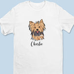 Happiness Is A Warm Puppy - Dog Personalized Custom Unisex T-shirt, Hoodie, Sweatshirt - Gift For Dog Lovers