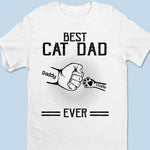 Our Pets Are Our Family - Dog & Cat Personalized Custom Unisex T-shirt, Hoodie, Sweatshirt - Father's Day, Gift For Dad, Dog Lovers