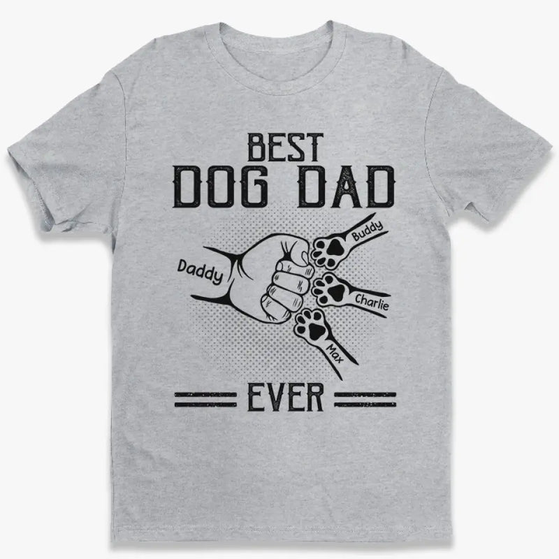Our Pets Are Our Family - Dog & Cat Personalized Custom Unisex T-shirt, Hoodie, Sweatshirt - Father's Day, Gift For Dad, Dog Lovers