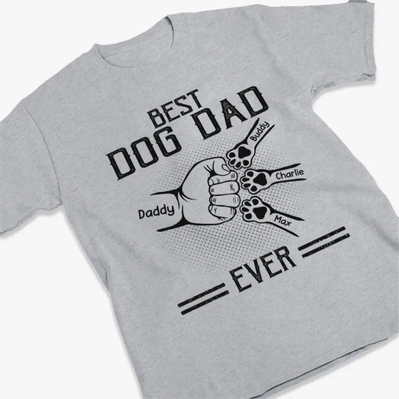 Our Pets Are Our Family - Dog & Cat Personalized Custom Unisex T-shirt, Hoodie, Sweatshirt - Father's Day, Gift For Dad, Dog Lovers