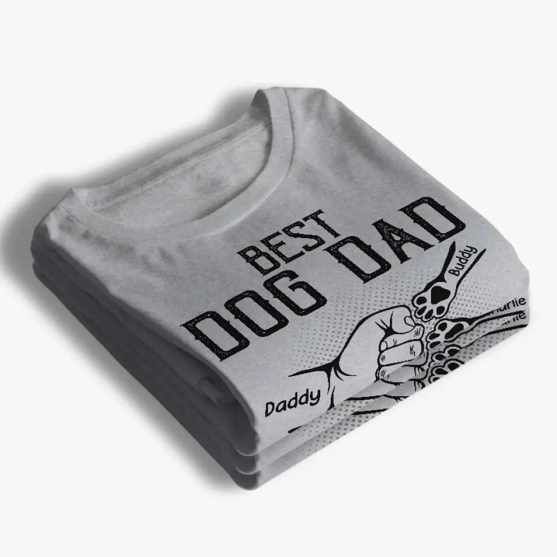 Our Pets Are Our Family - Dog & Cat Personalized Custom Unisex T-shirt, Hoodie, Sweatshirt - Father's Day, Gift For Dad, Dog Lovers