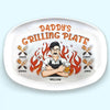 Le Roi de la Cuisine - Plateau Gonflable Personnalisé 3D pour Famille - Fête des Pères, Cadeau pour Papa, Grand-Père