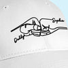 My Father Gave Me My Dreams - Family Personalized Custom Line Embroidered Cap - Father's Day, Gift For Dad